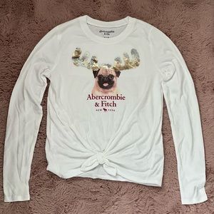 Abercrombie Kids Long-Sleeve Tie-Front